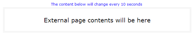 Auto Load Contents and Refresh Div Every 10 Seconds via Ajax and jQuery.